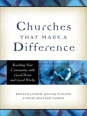 cover image of Churches That Make a Difference